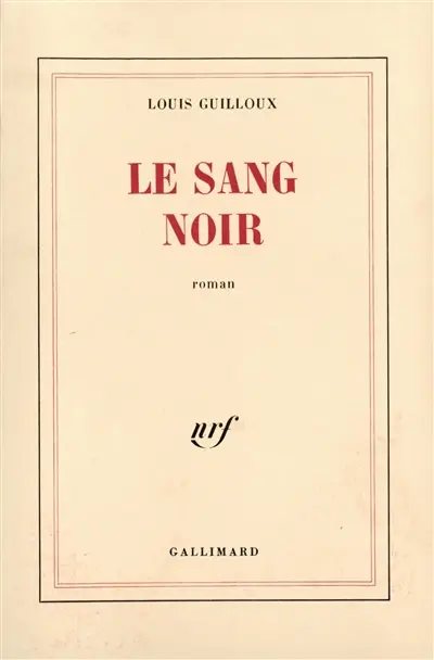 Le Sang noir