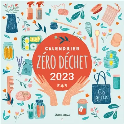 Calendrier mural zéro déchet 2023