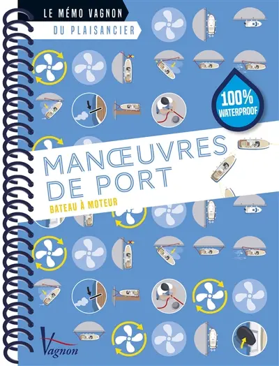 Manoeuvres de port : bateau à moteur : 100 % waterproof