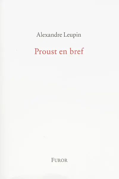 Proust en bref