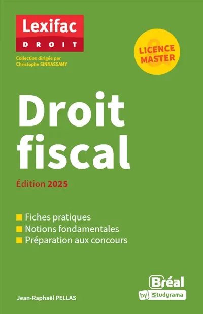Droit fiscal : licence & master