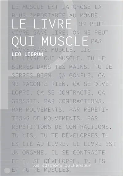 Le livre qui muscle