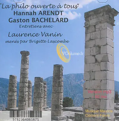 Hannah Arendt, Gaston Bachelard