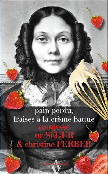 Pain perdu, fraises à la crème battue