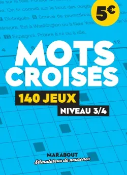 Mots croisés : 140 jeux : niveau 3-4