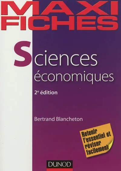 Maxi-fiches de sciences économiques