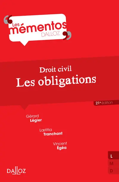 Droit civil : les obligations