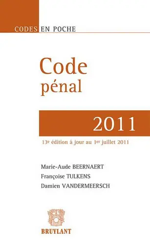 Code pénal 2011