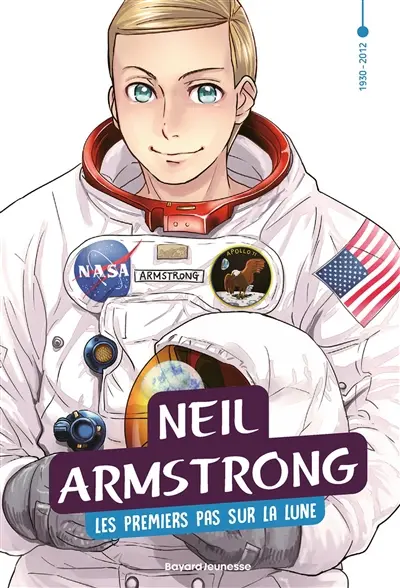 Le XXe siècle en manga. Vol. 5. Neil Armstrong : les premiers pas sur la Lune : 1930-2012