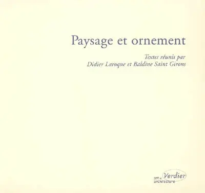 Paysage et ornement