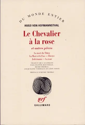 Le chevalier à la rose : et autres pièces