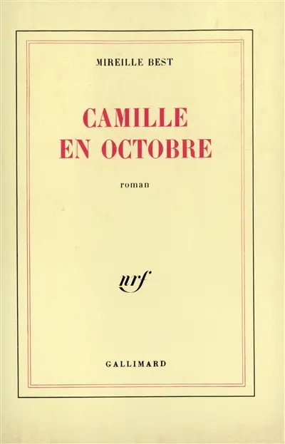 Camille en octobre