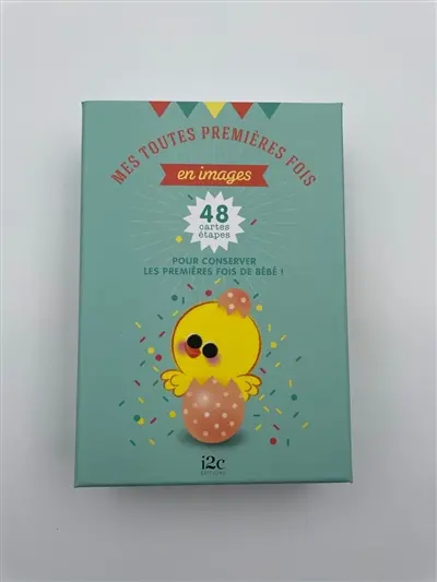 Mes toutes premières fois en images : 48 cartes étapes pour conserver les premières fois de bébé !