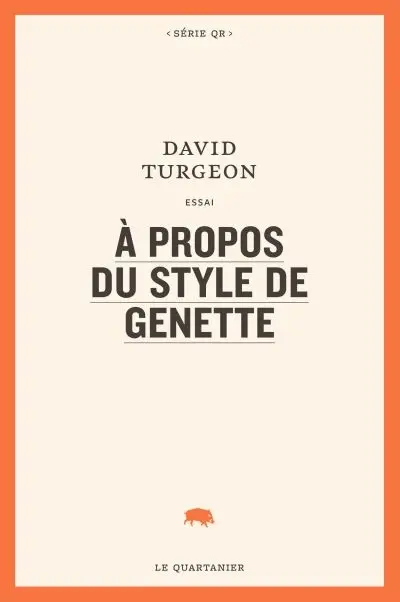A propos du style de Genette