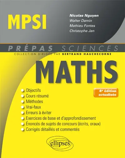 Maths MPSI