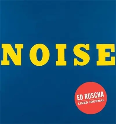 Noise An Ed Ruscha Ruled Journal