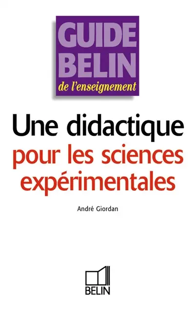 Une didactique pour les sciences expérimentales