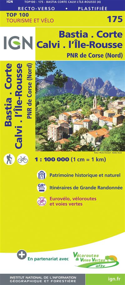 175 - BASTIA CORTE CALVI ILE-ROUSSE