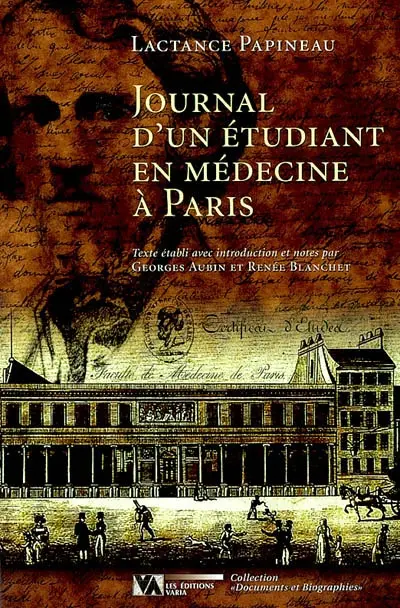 Journal d'un étudiant en médecine à Paris