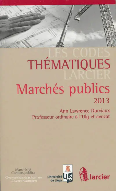 Marchés publics : 2013