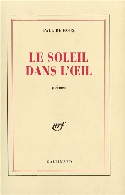 Le soleil dans l'oeil
