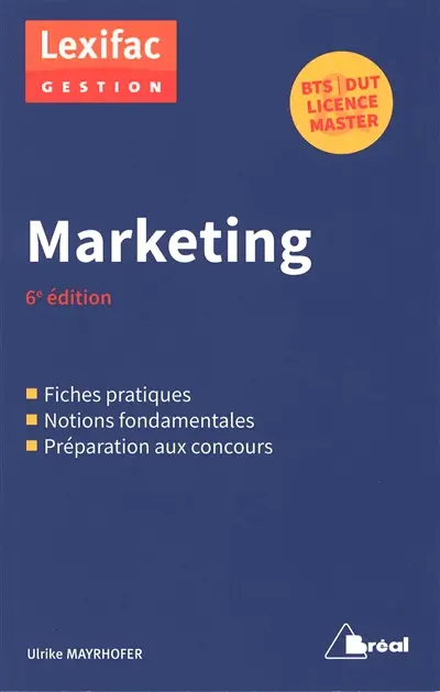 Marketing : BTS, DUT, licence, master