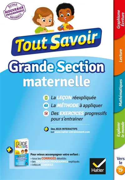 Tout savoir en maternelle grande section