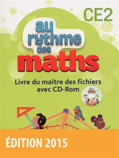 Maths CE2 : livre du maître des fichiers avec CD-ROM