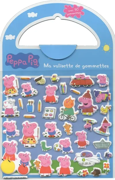 Peppa Pig : ma valisette de gommettes