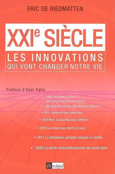 XXIe siècle : les innovations qui vont changer notre vie