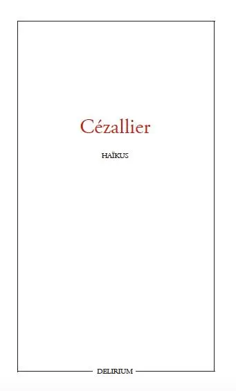Cézallier : haïkus