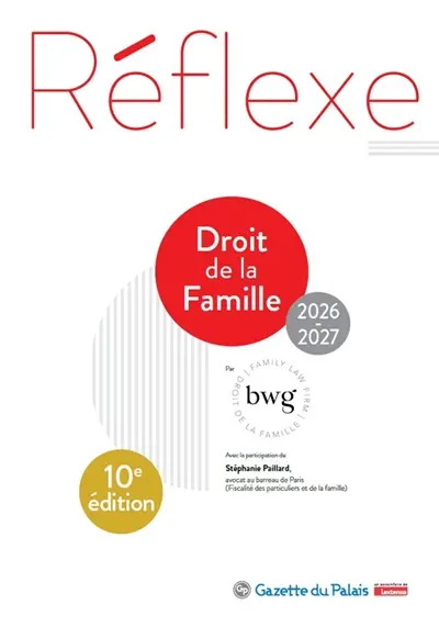 Droit de la famille 2026