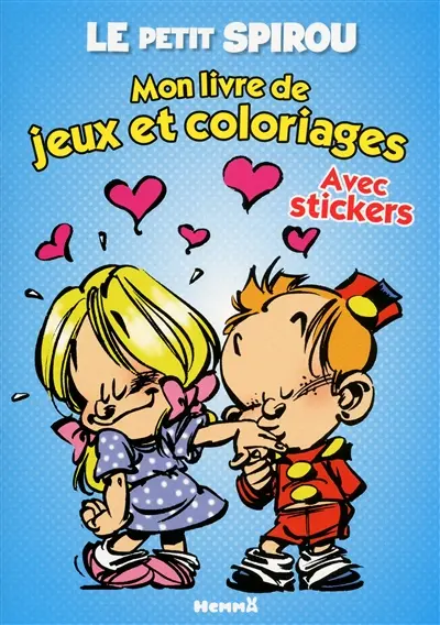Le petit Spirou : mon livre de jeux et coloriages