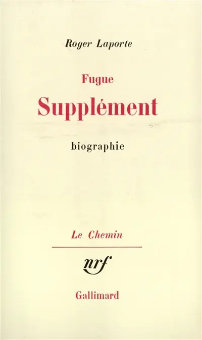 Fugue : supplément