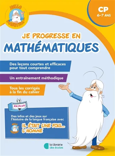 Je progresse en mathématiques, CP, 6-7 ans