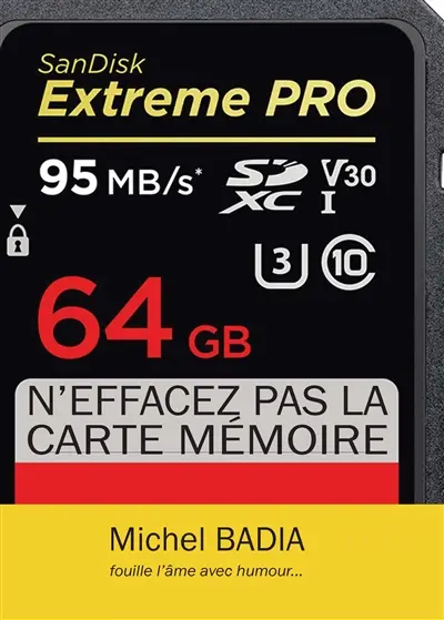 N'effacez pas la carte mémoire