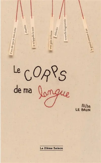 Le corps de ma langue