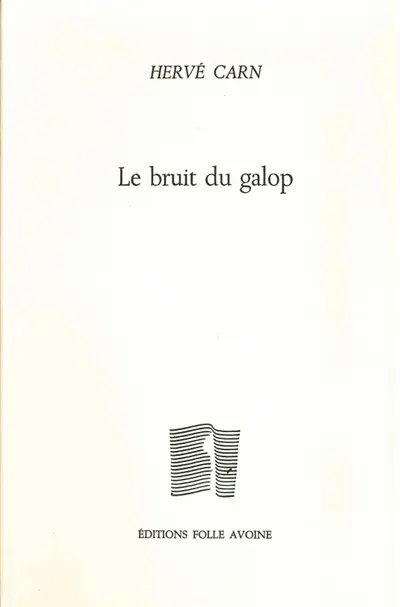Le bruit du galop