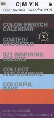 Colour Swatch Calendar