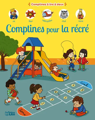 Comptines pour la récré : comptines à lire à deux