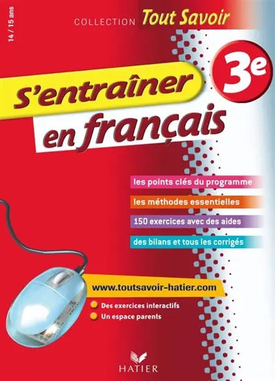 S'entraîner en français : 3e