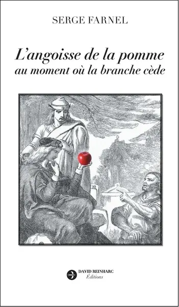 L'angoisse de la pomme au moment où la branche cède