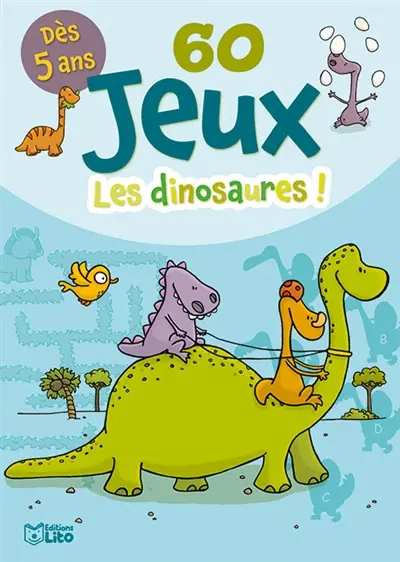 60 jeux : les dinosaures !
