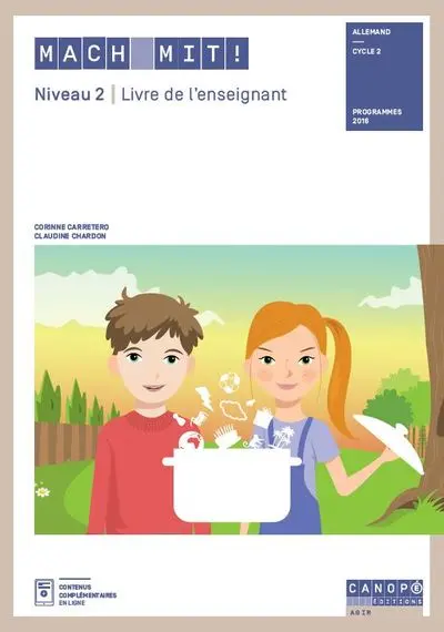 Mach mit ! : allemand, cycle 2, programmes 2016 : livre de l'enseignant