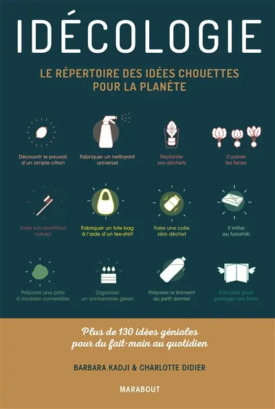 Idécologie : le répertoire des idées chouettes pour la planète : plus de 130 idées géniales pour du fait-main au quotidien