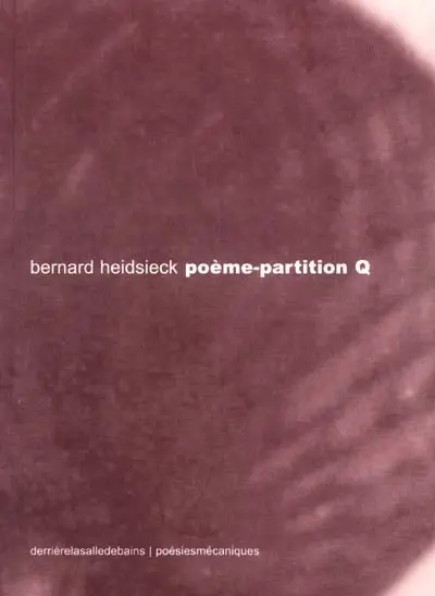 Poème-partition Q