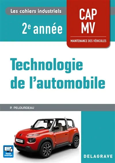 Technologie de l'automobile CAP MV maintenance des véhicules 2e année