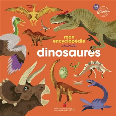 Mon encyclopédie animée : dinosaures