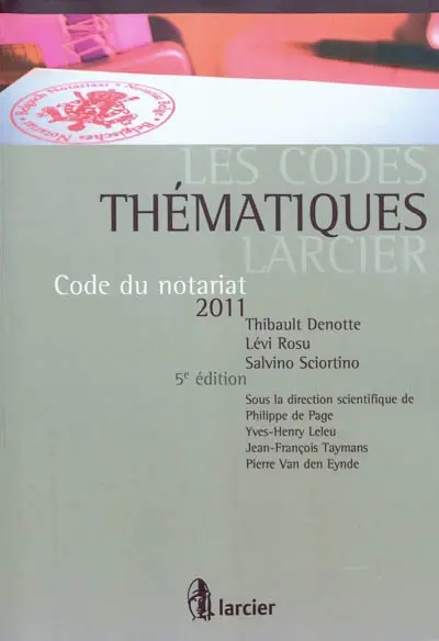 Code du notariat 2011