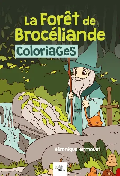 Je colorie la forêt de Brocéliande
